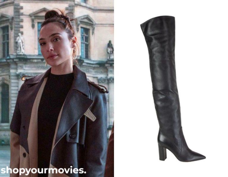 Red Notice: The Bishop’s Black Leather Over Knee Boots