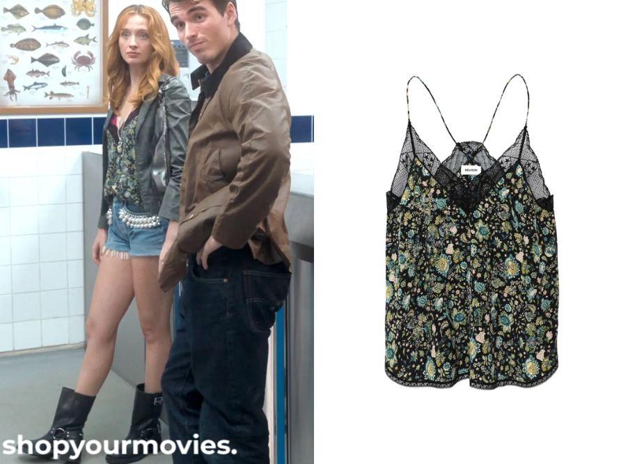 My Oxford Year: Cecelia’s Black Floral Cami