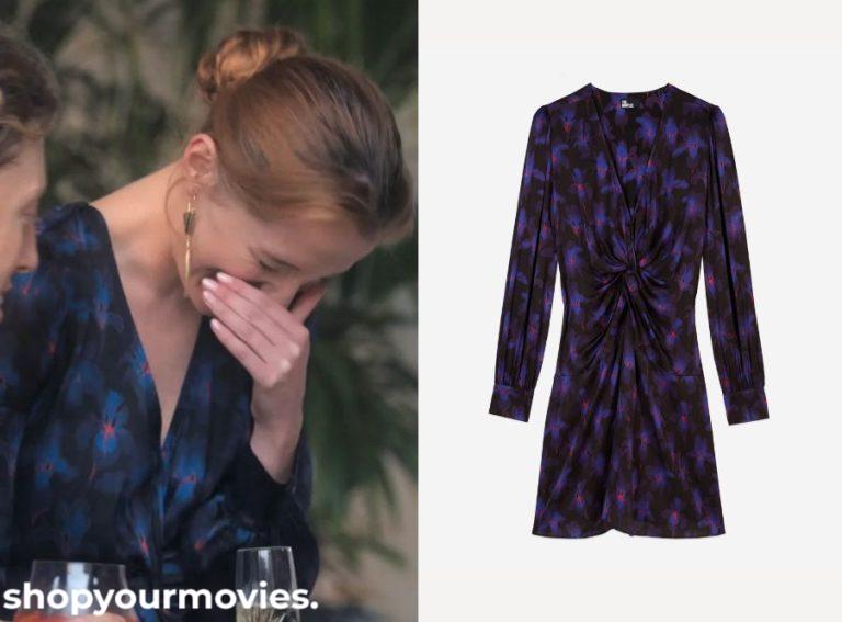 My Oxford Year: Cecelia’s Indigo Floral Mini Dress