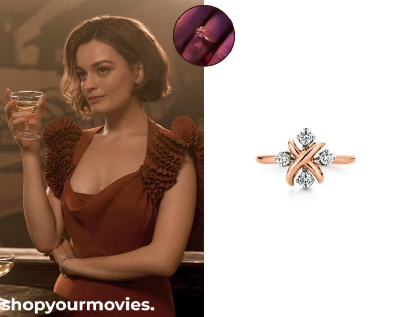 Death on the Nile: Jacqueline’s Rose Gold Diamond Ring