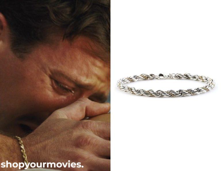 Death on the Nile: Simon’s Gold Twisted Rope Bracelet