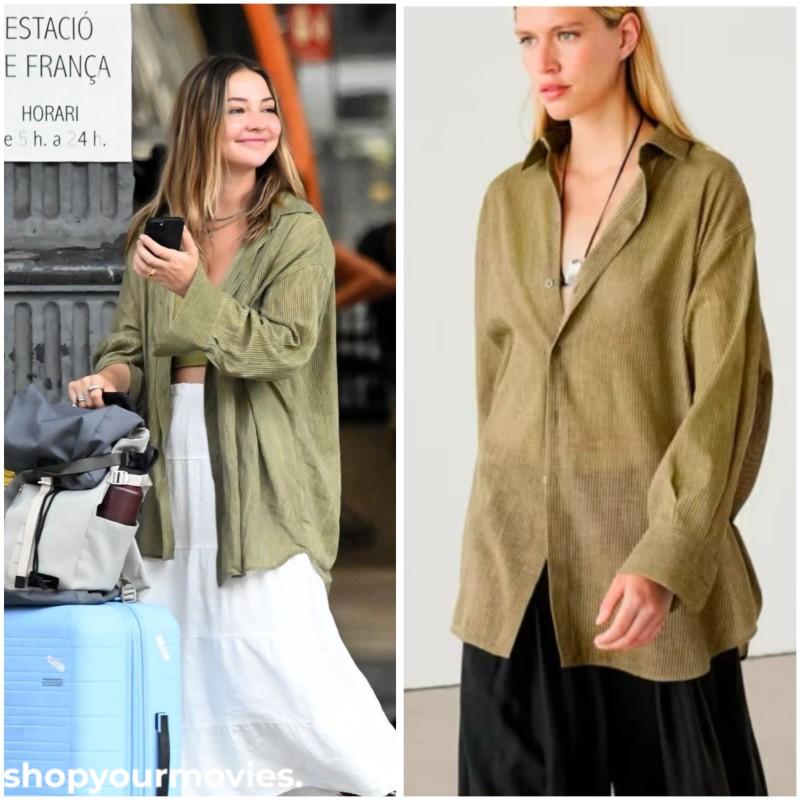 The Map That Leads to You ; Heather´s Button Up Shirt