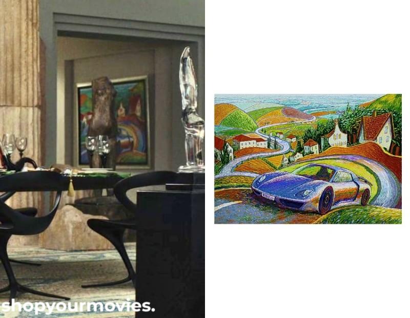 Glass Onion: Miles’ Painting (V)