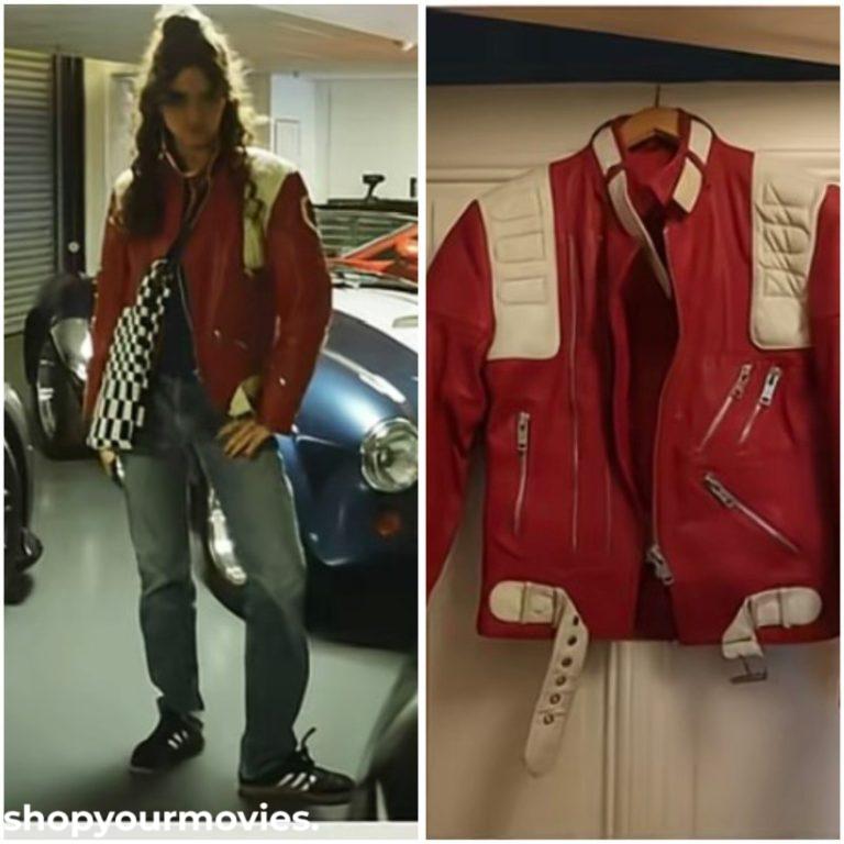 Culpa Mía – My Fault: London; Noah´s Red Motorcylce Leather Jacket