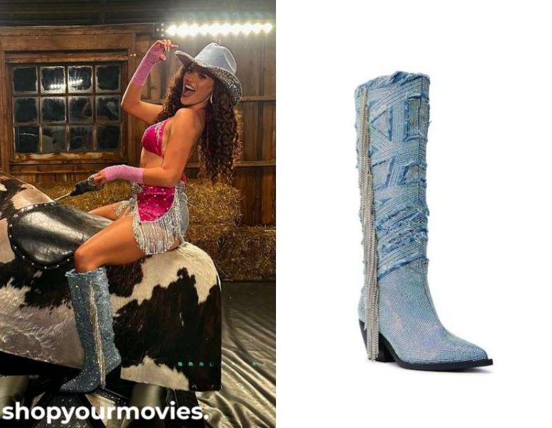 The Wrong Paris: Lexi’s Denim Western Boots