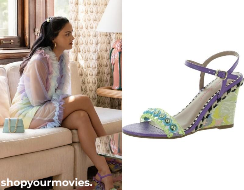 Do Revenge: Drea’s Multicolor Wedge Sandals