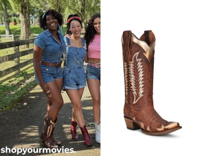 The Wrong Paris: Amber’s Cognac Embroidery Cowboy Boots