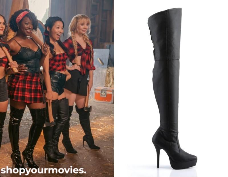 The Wrong Paris: Jasmine’s Thigh High Black Boots