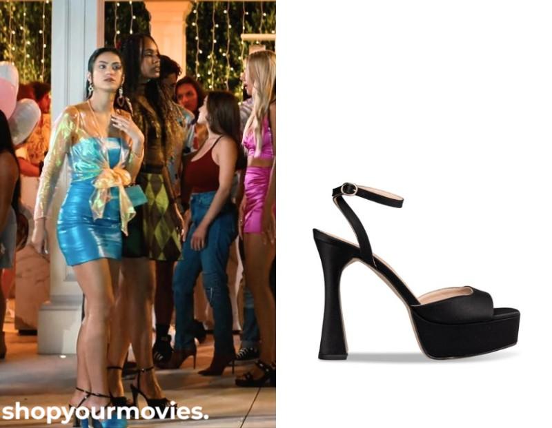 Do Revenge: Tara’s Black Ankle Strap Sandals