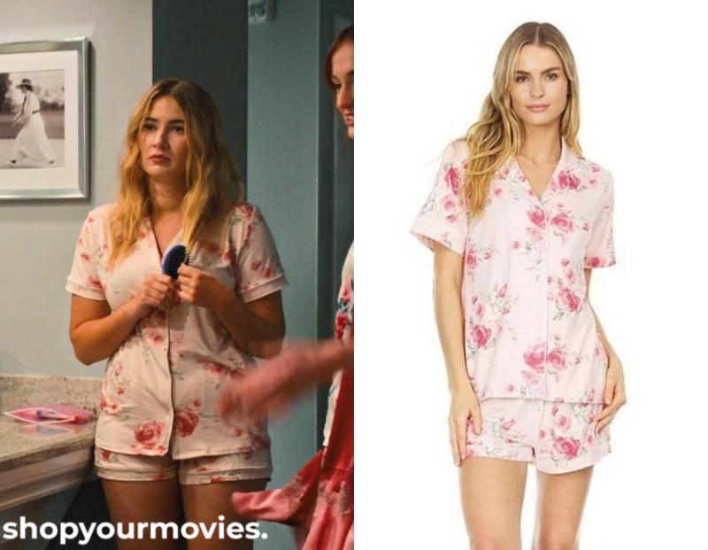 Do Revenge: Jessica’s Floral Pajama Top and Shorts Set