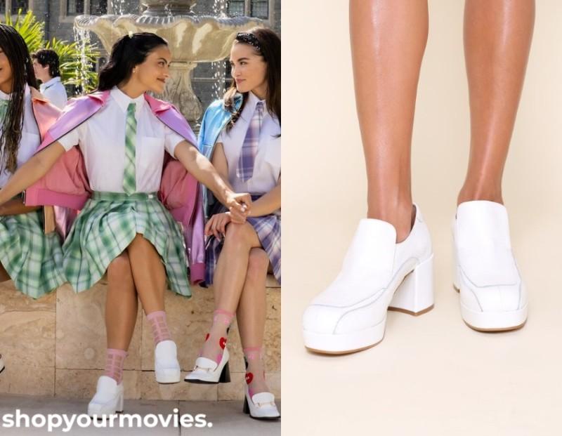 Do Revenge: Drea’s White Heeled Shoes