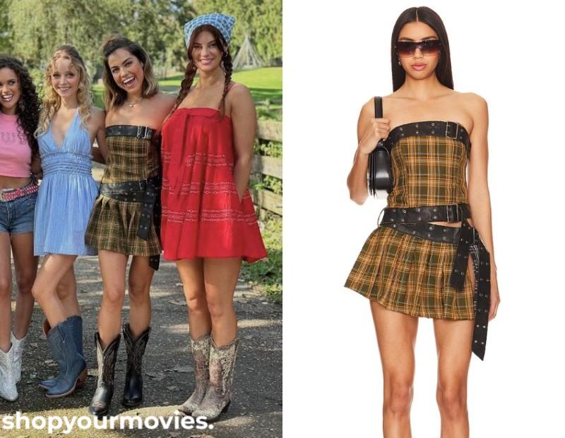 The Wrong Paris: Heather’s Yellow Plaid Mini Dress