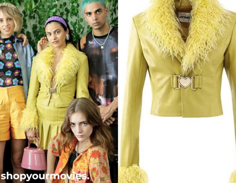 Do Revenge: Drea’s Yellow Leather Jacket