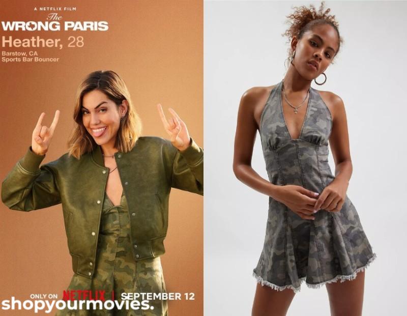 The Wrong Paris: Heather’s Camo Mini Dress