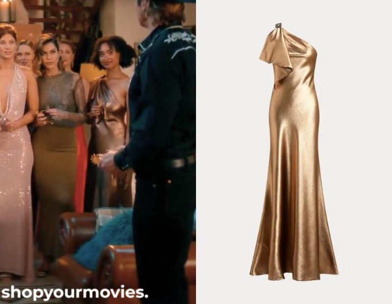 The Wrong Paris: One-Shoulder Gown