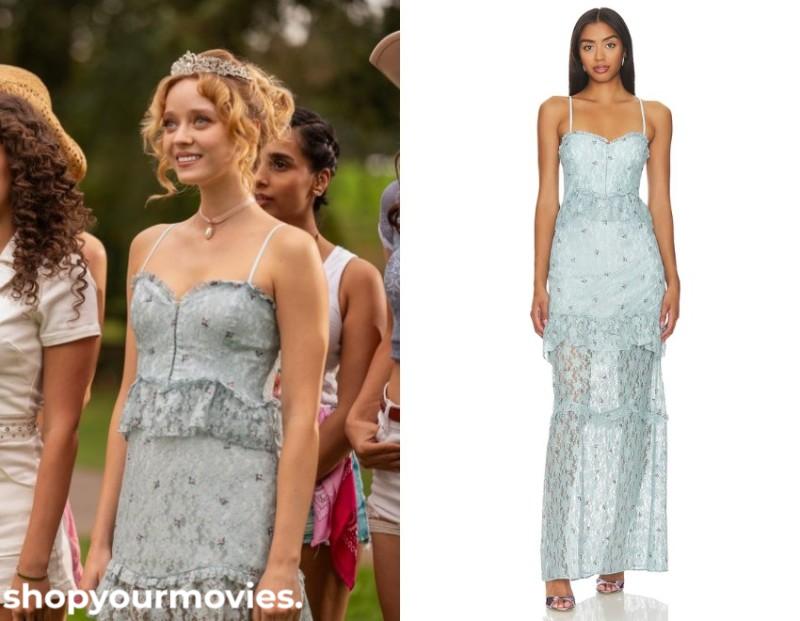 The Wrong Paris: Cinderella’s Floral Lace Strappy Dress
