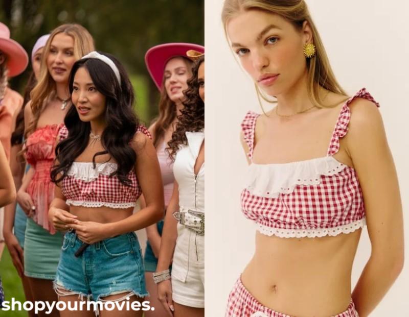 The Wrong Paris: Jasmine’s Red Cropped Top