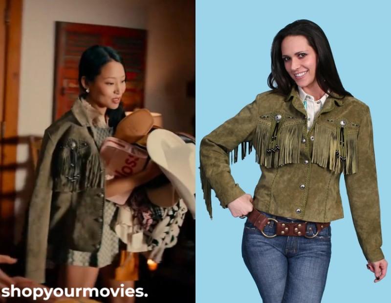 The Wrong Paris: Jasmine’s Fringe Leather Jacket