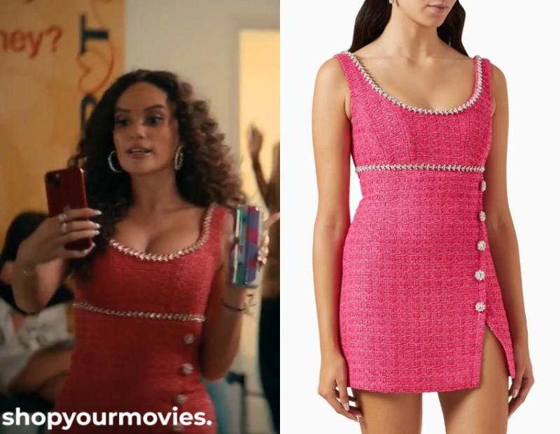 The Wrong Paris: Lexi’s Pink Embellished Mini Dress