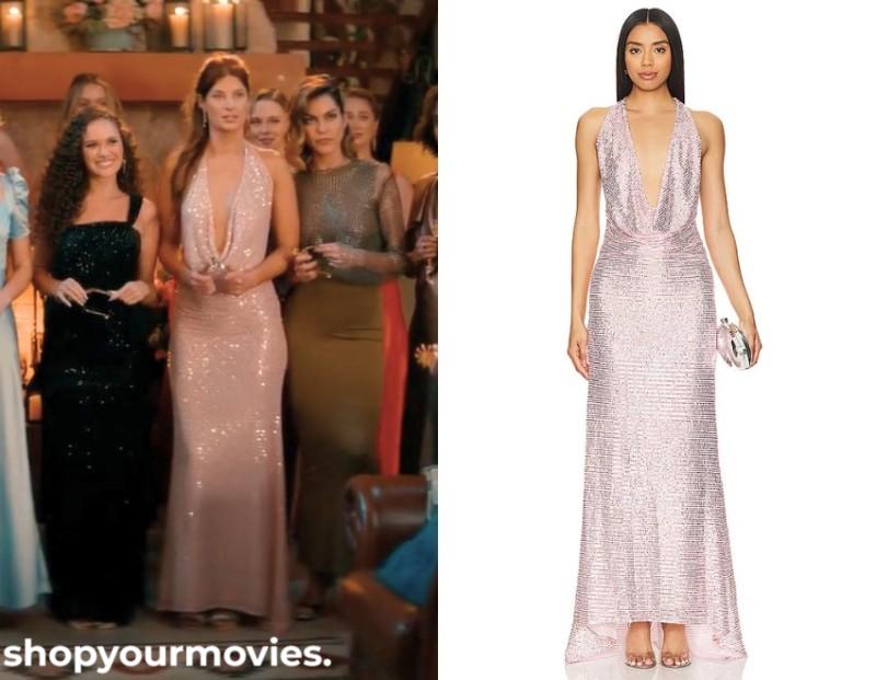 The Wrong Paris: Eve’s Deep Neckline Gown