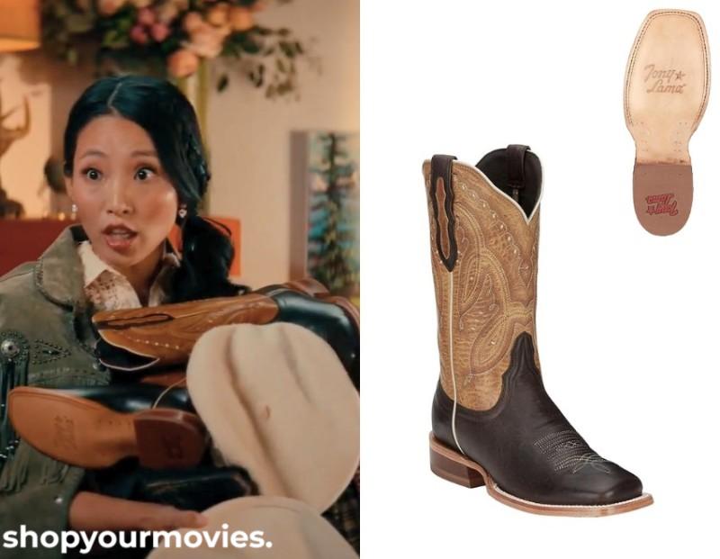 The Wrong Paris: Jasmine’s Square Toe Western Boot