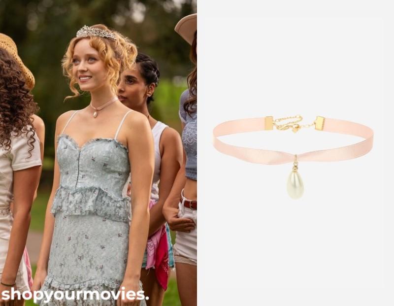 The Wrong Paris: Cinderella’s Ribbon Choker with Pearl Pendant