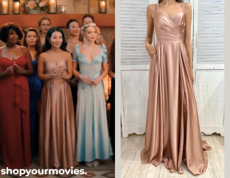 The Wrong Paris: Jasmine’s Pearl Pink Gown