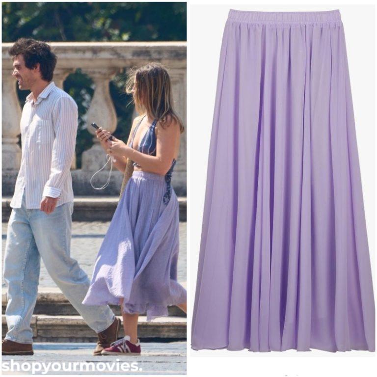 The Map That Leads to You ; Heather´s purple skirt