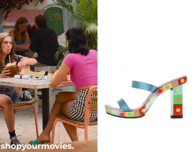 Do Revenge: Drea’s Multicolor Heeled Sandals