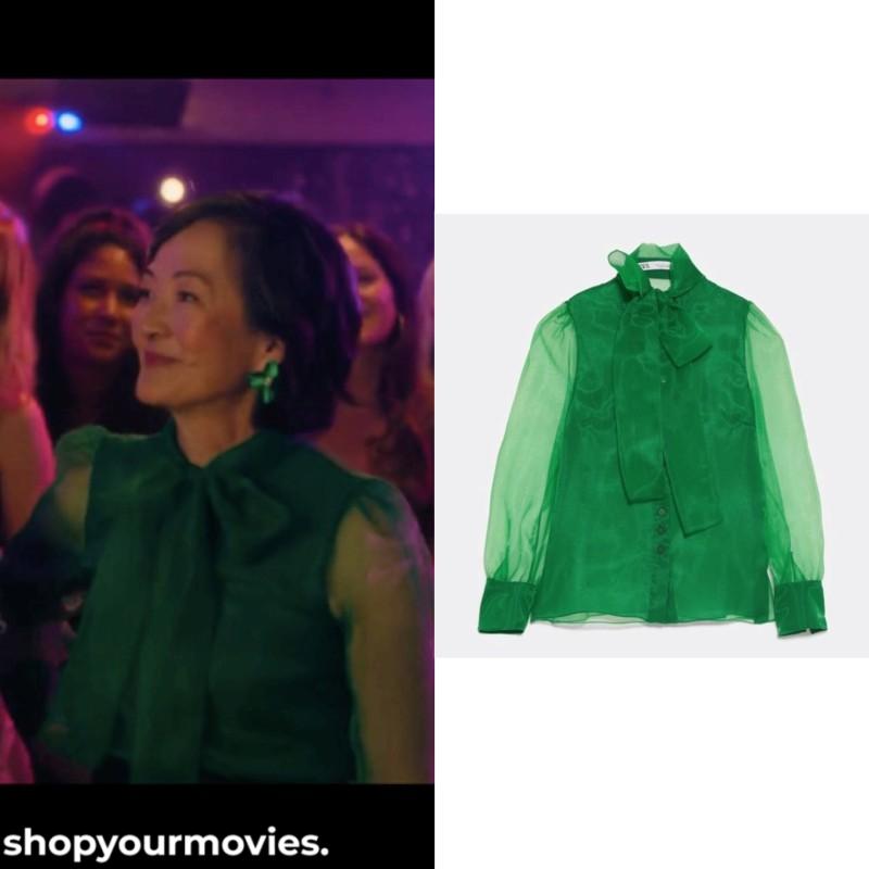 Freakier Friday: Pei-Pei’s Green Blouse