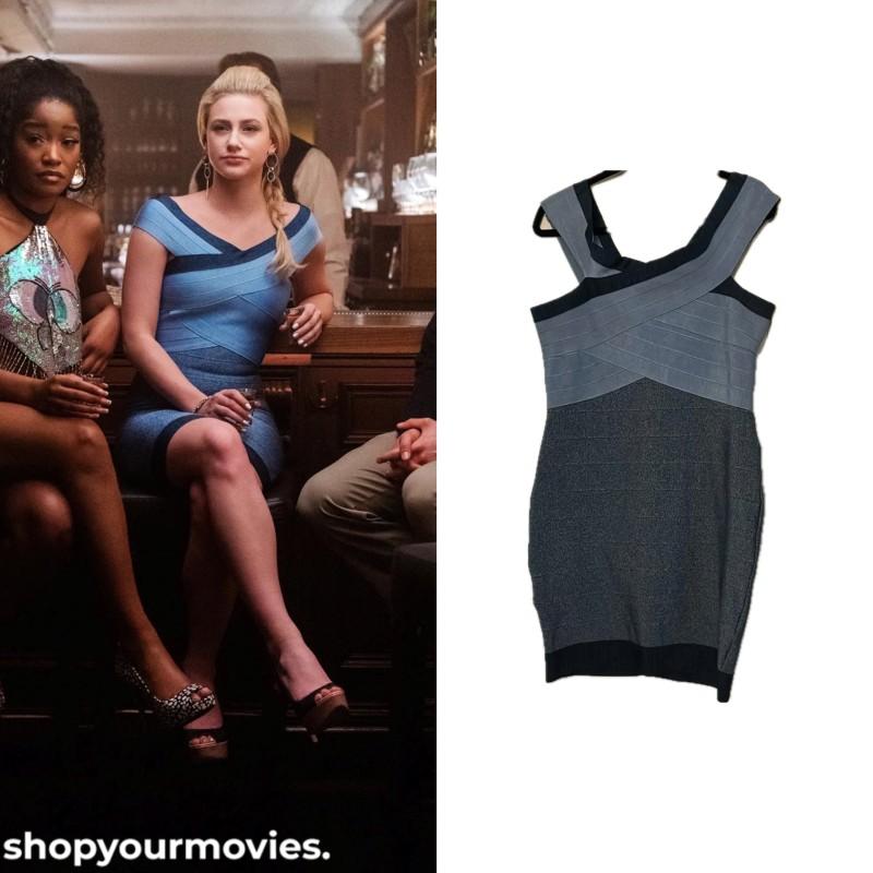 Hustlers: Annabelle’s Blue Bodycon Dress