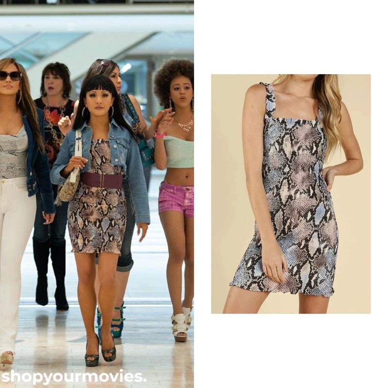 Hustlers: Destiny’s Snakeskin Dress