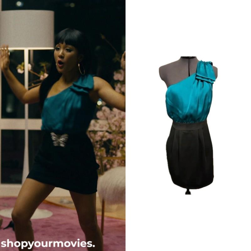 Hustlers: Destiny’s Two Tone Dress