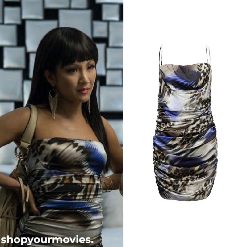 Hustlers: Destiny’s Leopard Printed Dress