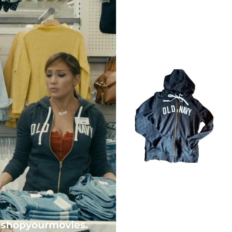 Hustlers: Ramona’s Grey Hoodie