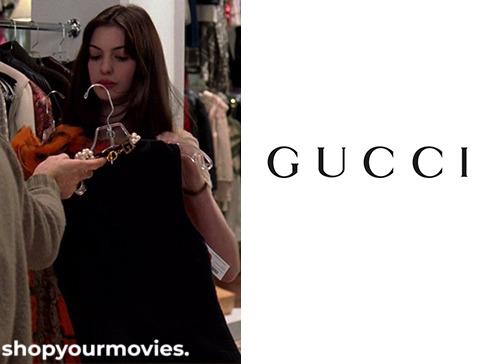 The Devil Wears Prada: Andy’s Black Dress with Embellished Neckline