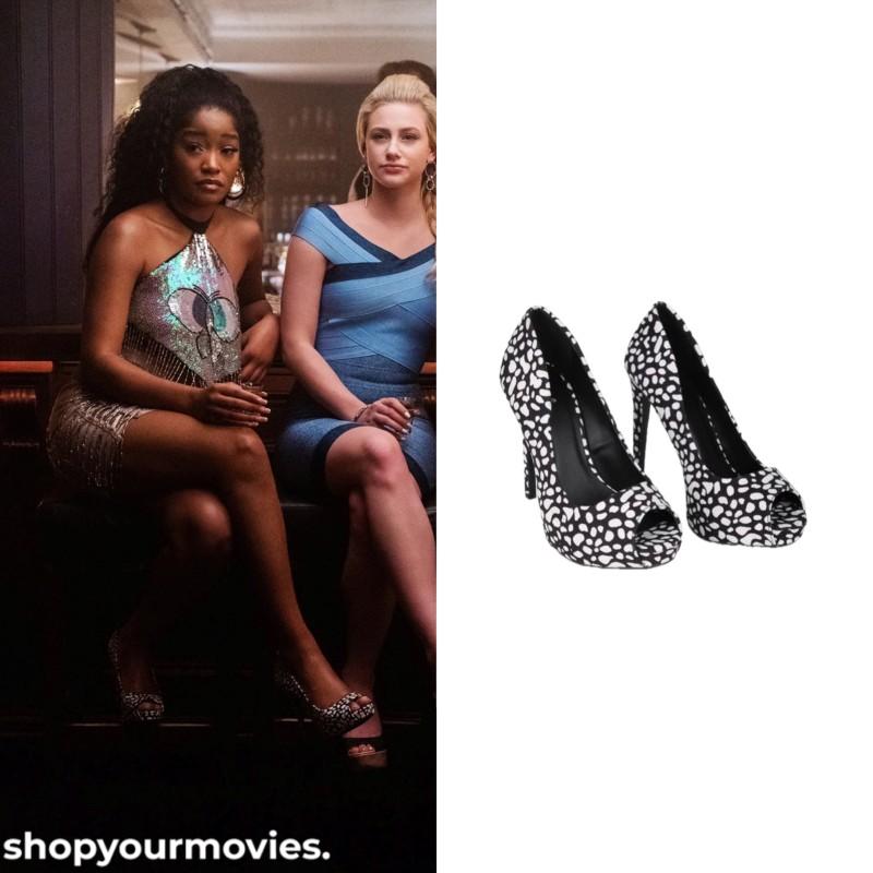 Hustlers: Mercedes Polka Dot Heels