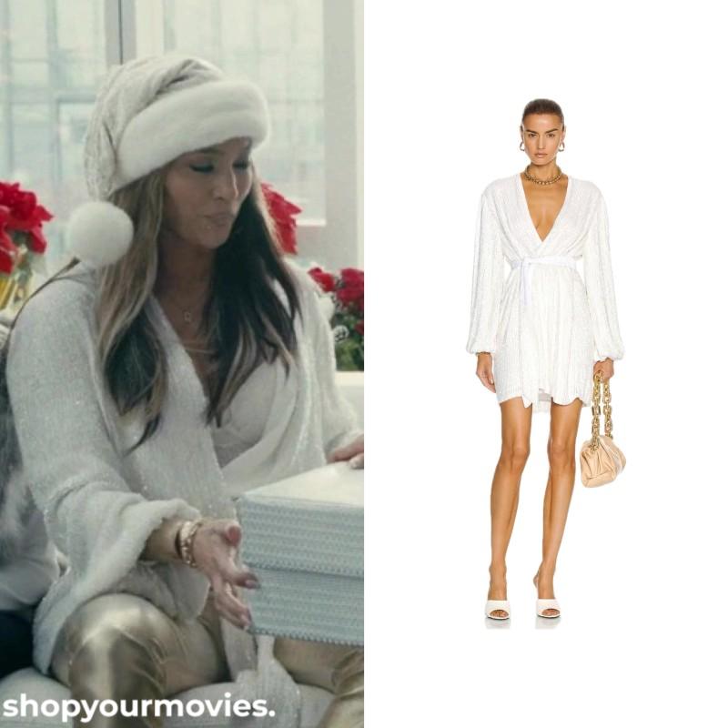 Hustlers: Ramona’s Sequin White Top