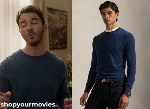 A Very Jonas Christmas Movie: Kevin’s Blue Sweater