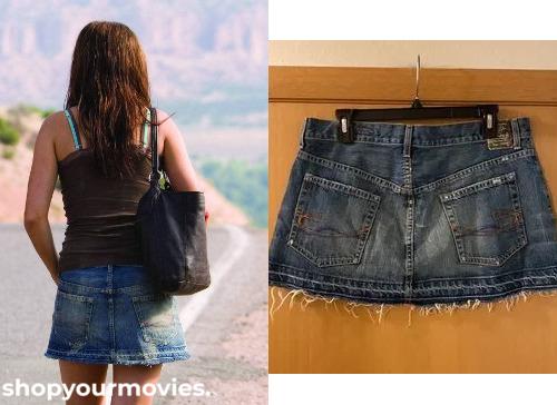 The Hitcher (2007): Grace’s Denim Mini Skirt