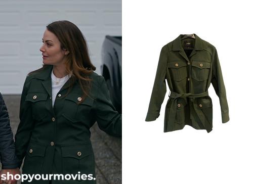 Unexpected Grace: Noelle’s Dark Green Jacket
