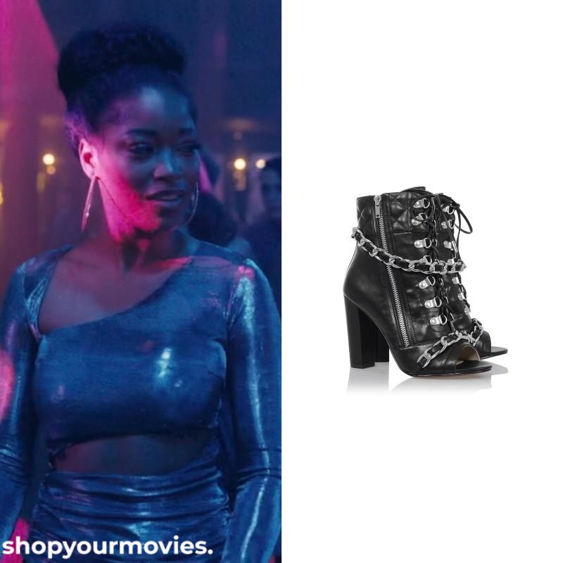 Hustlers: Mercedes Lace up Boots