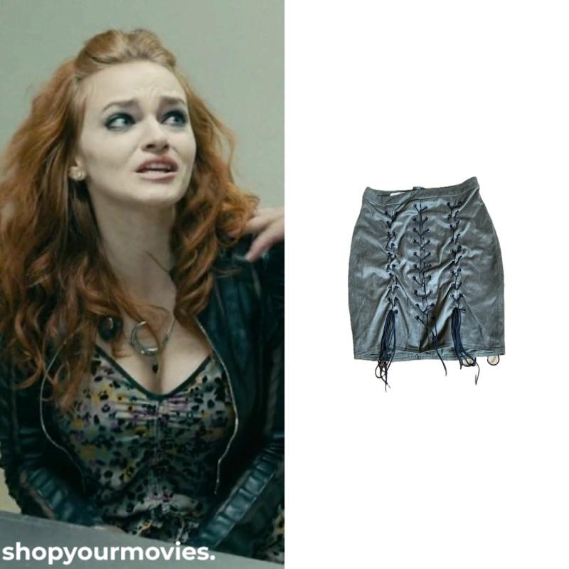 Hustlers: Dawn’s Lace up Skirt