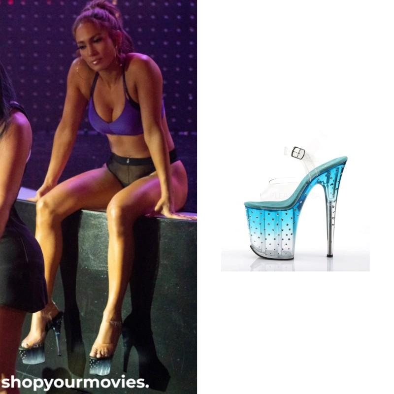 Hustlers: Ramona’s Ombré Stripper Heels