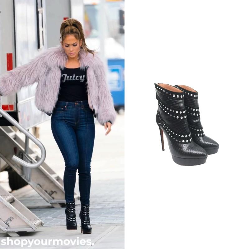 Hustlers: Ramona’s Leather Boot Heels