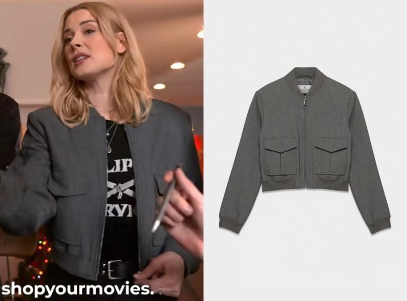 My Secret Santa: Taylor’s Cropped Bomber Jacket