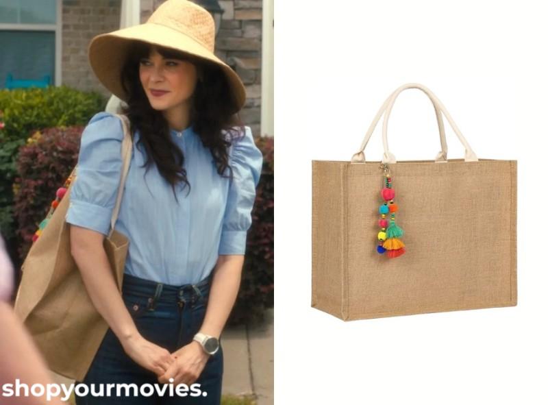 Merv: Zooey’s Tassel Charm Beach Tote