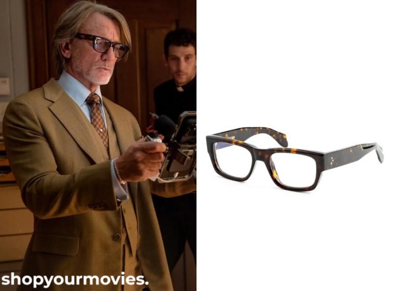 Wake Up Dead Man A Knives Out Mystery: Benoit’s Rectangle Frame Eye Glasses