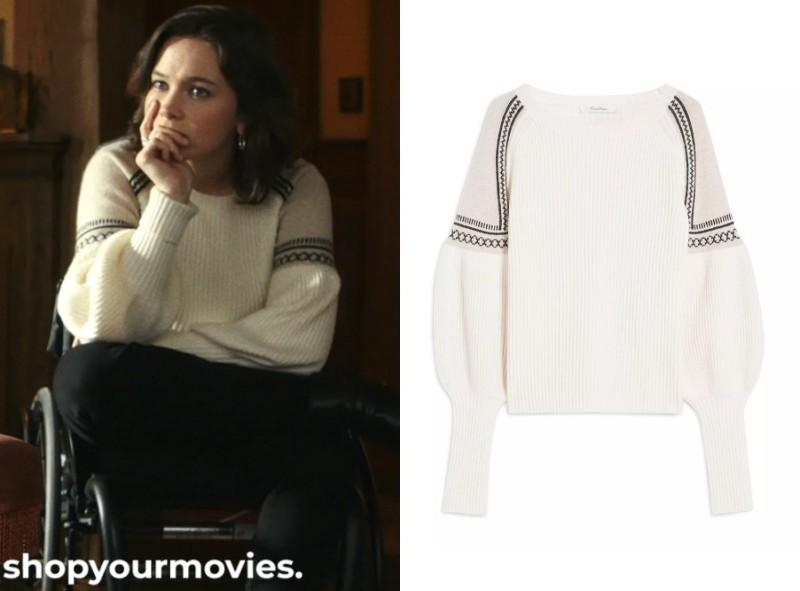 Wake Up Dead Man A Knives Out Mystery: Simone’s Puff Sleeve Sweater
