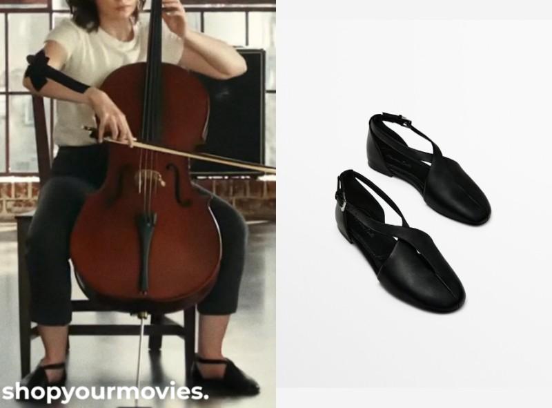 Wake Up Dead Man A Knives Out Mystery: Simone’s Crossed Slingback Flats